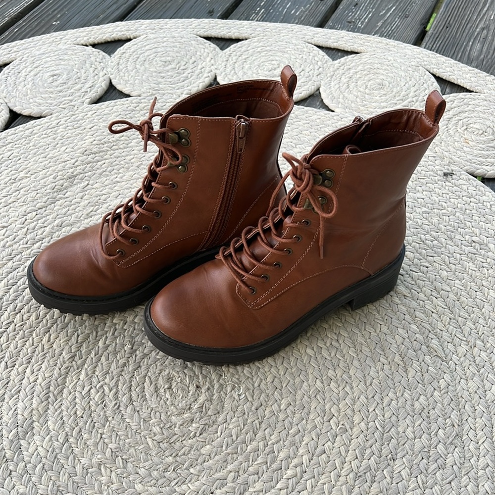 Universal Thread Brown Combat Boots. Woman’s Size… - image 3